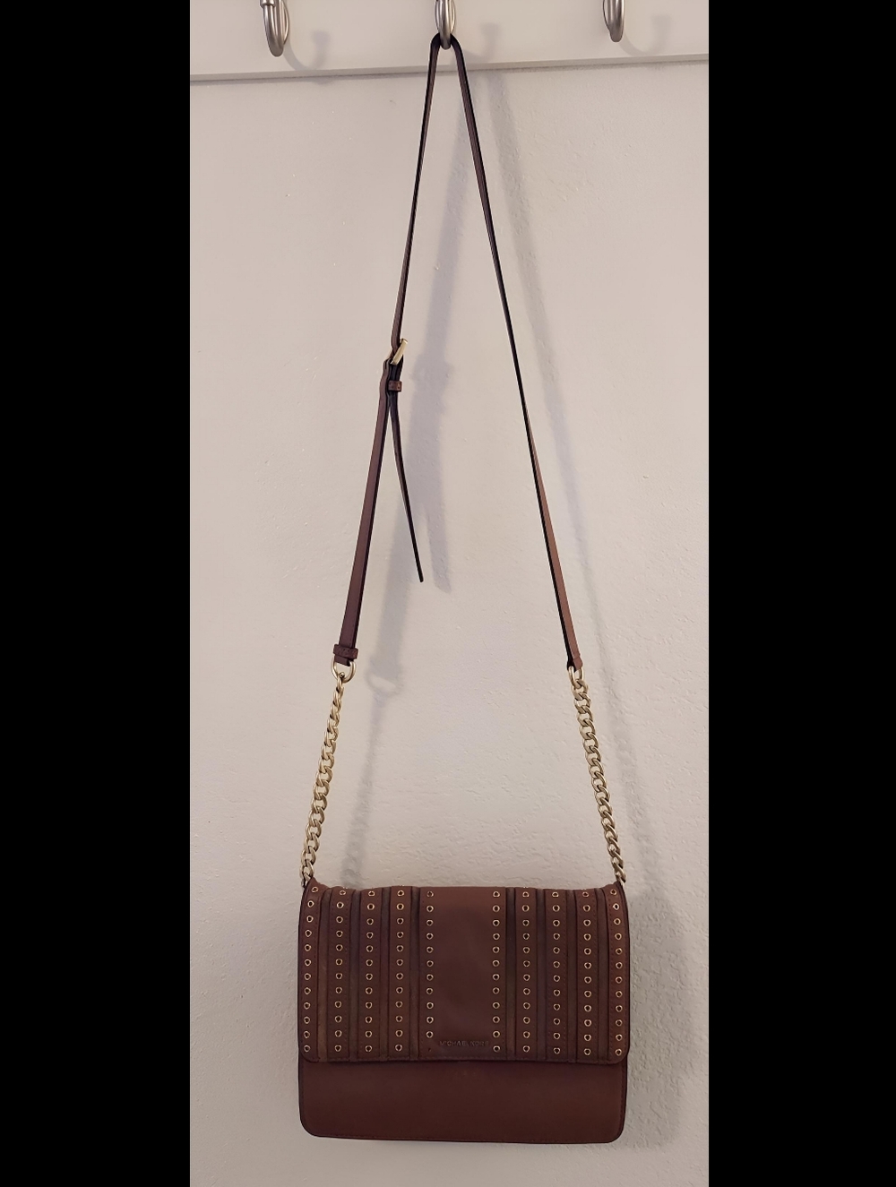 Michael Kors Brooklyn Grommet Purse